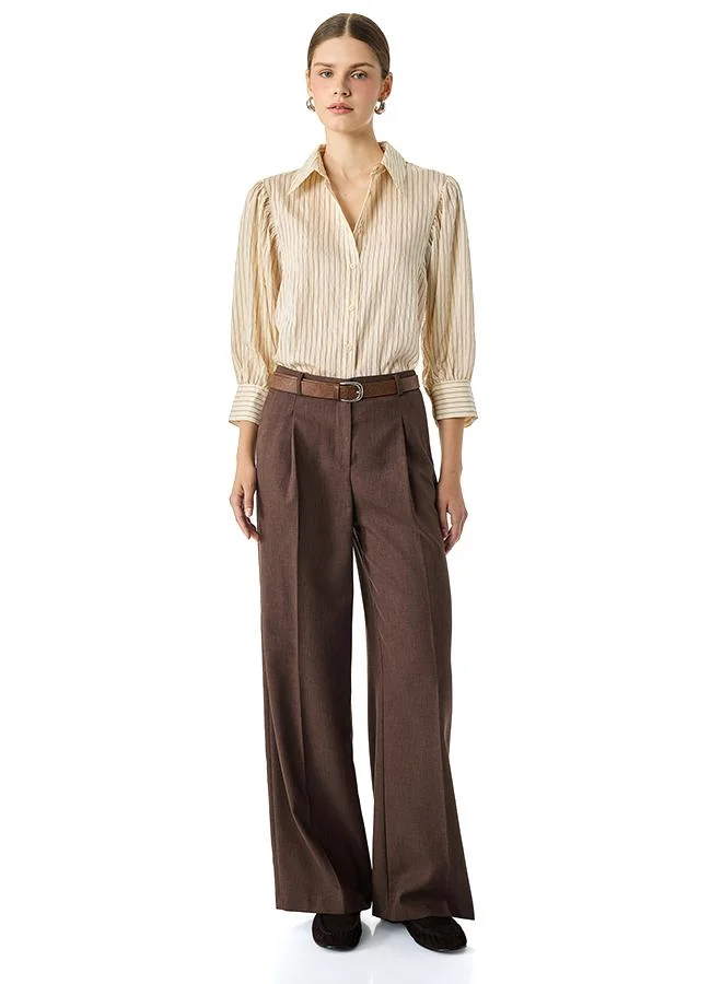 Koton Striped Poplin Shirt