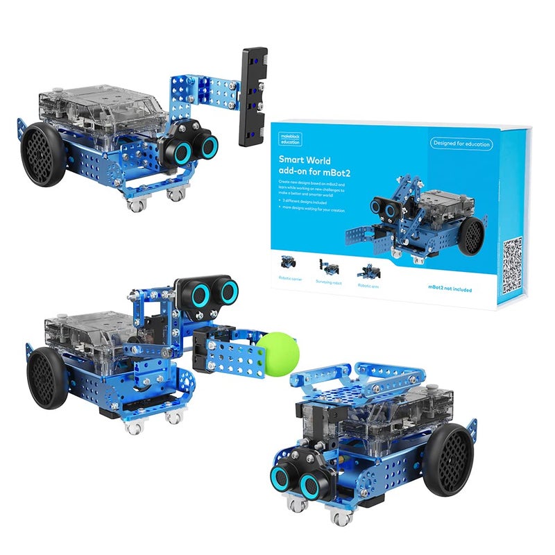 Makeblock Smart World 3-in-1 Add-on Pack for mBot2 Programmable Robot Car Toy - Image 1