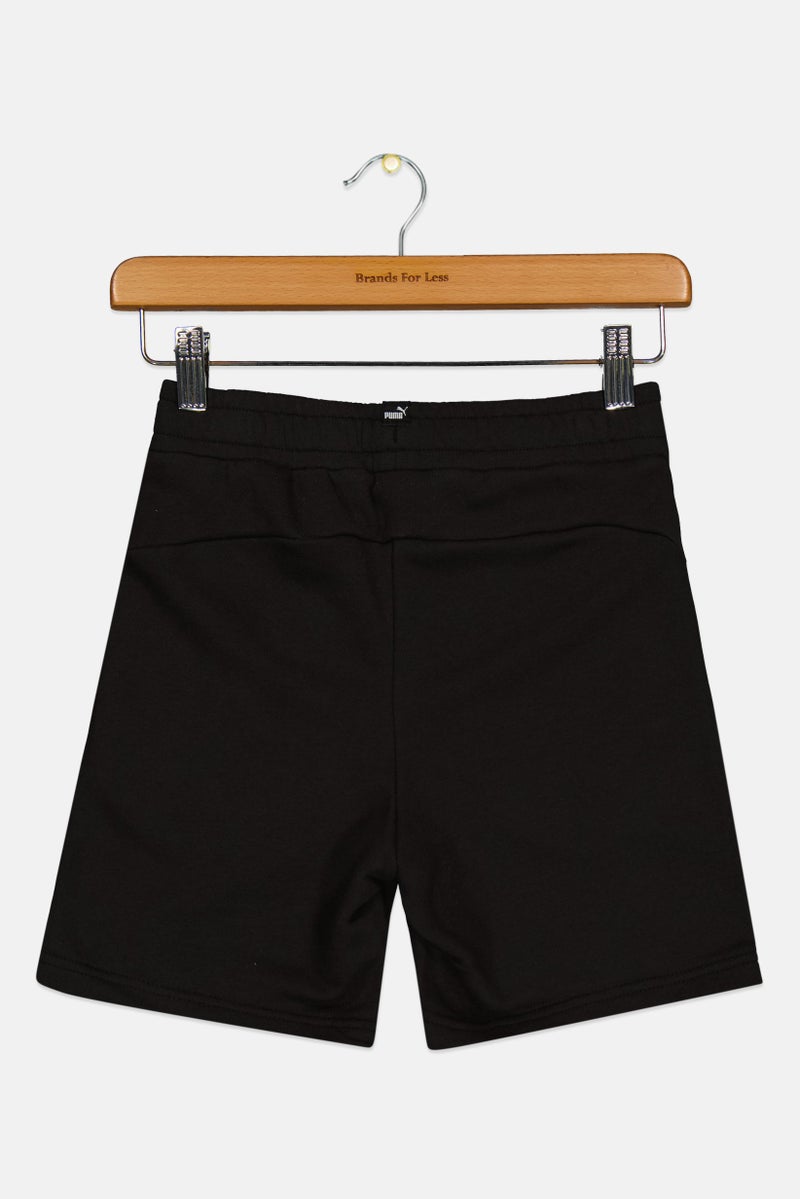 PUMA Kids Boy Sportswear Fit Outdoor Shorts, Black - Image 2