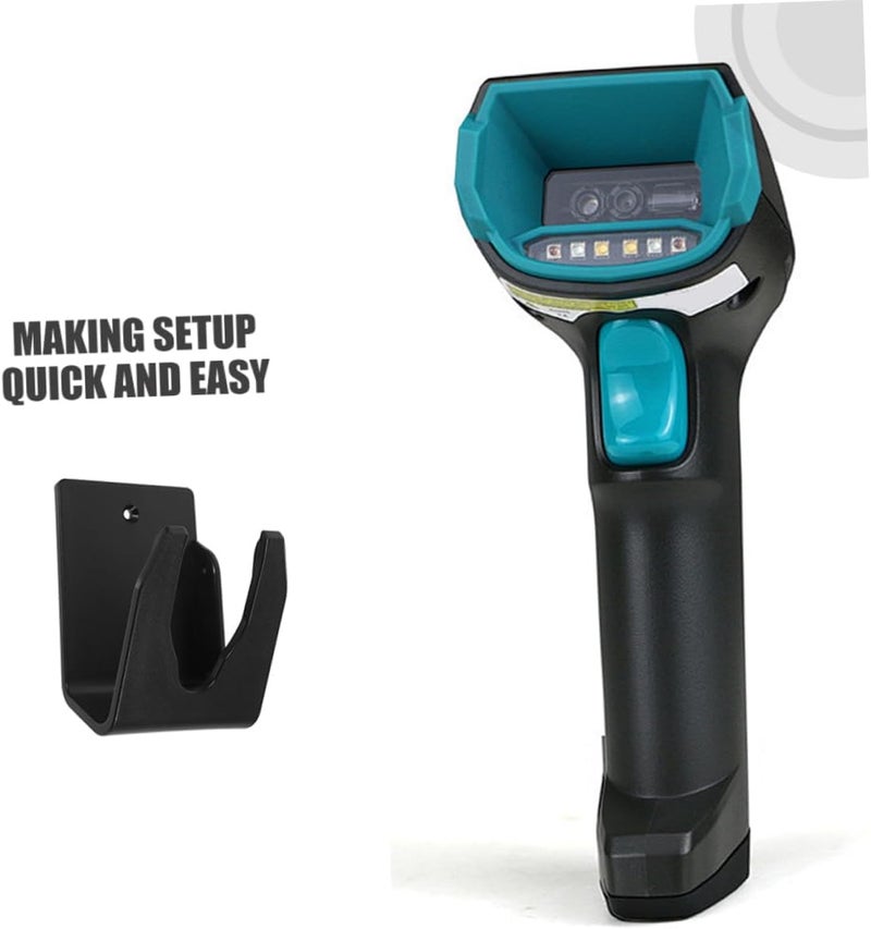 2pcs Adjustable Wall Mounted Barcode Scanner Holder for Various Scanning Devices Easy Tool Installation Space Saving Design for Retail and Warehouse Use - Image 5
