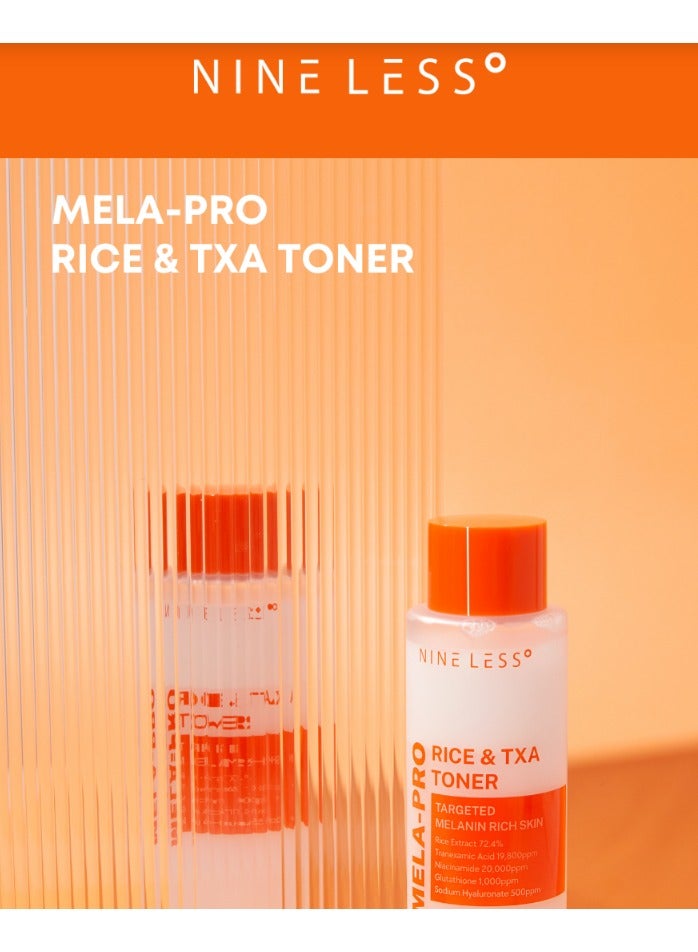 NINELESS [NINELESS] MELA-PRO Rice & TXA Toner 200ml - Image 2