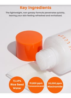NINELESS [NINELESS] MELA-PRO Rice & TXA Toner 200ml  - Image 4