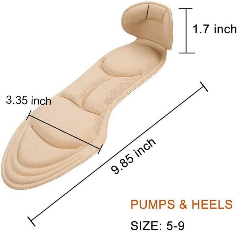 ZSIGNS Arch Heel for Foot Support Orthopaedic Pain Relied & Memory Foam Cushion Inside, Comfortable Shoe Insole, Man Women Insoles Shoes Sole - Image 5