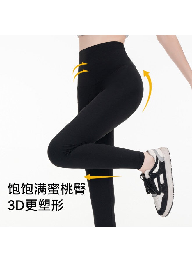 pincai Shark Pants Women'S Outerwear Autumn Winter 2025 Slimming High Waist Tummy Control Lifting Stretchy Barbie Yoga Pants Leggings - Image 4