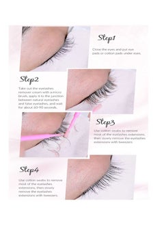 GOLLEE Sensitive Eyelash Extension Remover Gel for No Burn Eyelash Extension Glue Removal Fast Action Dissolves Even The Strongest False Lash Adhesive In 60 Seconds  - Image 4