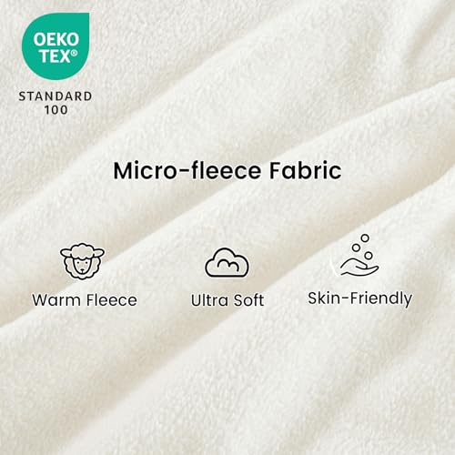 PHF 3 Pack Warm Micro-Fleece Baby Sleep Sack 0-6 Months, Soft Baby Wearable Blanket, 2-Way Zipper Sleeping Bags, Comfy Toddler Sleeping Sack for Girls, Small Size, Butterfly - Image 3