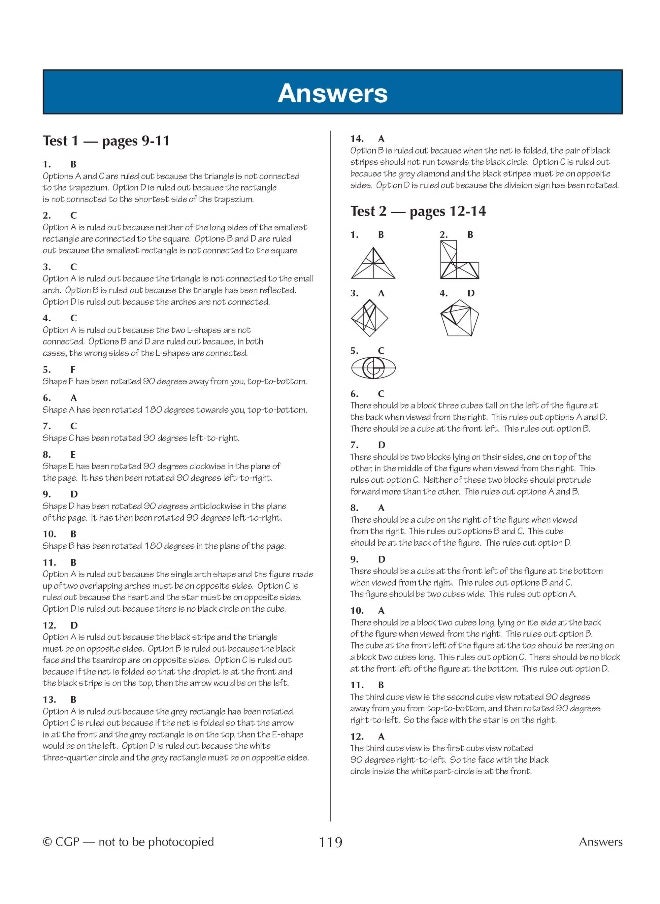 null - 11+ GL 10-Minute Tests: Non-Verbal Reasoning Spatial - Ages 10-11 Book 1 (with Online Edition) - Image 1