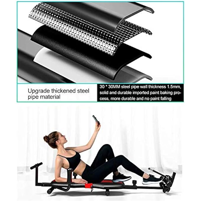 rayihni Strength Trainning Back Stretch Bench, Inline Stretch With Cervical Traction Bed Go Stretcher Table Adjustable Fitness Workout For Home Gym Equipment - Image 3