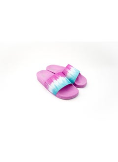CUBS Tie Dyed Everyday Wear Eco-Friendly Pvc Slides For Girls Lightweight Easy To Wash And Anti-Slip Soles  - Image 1