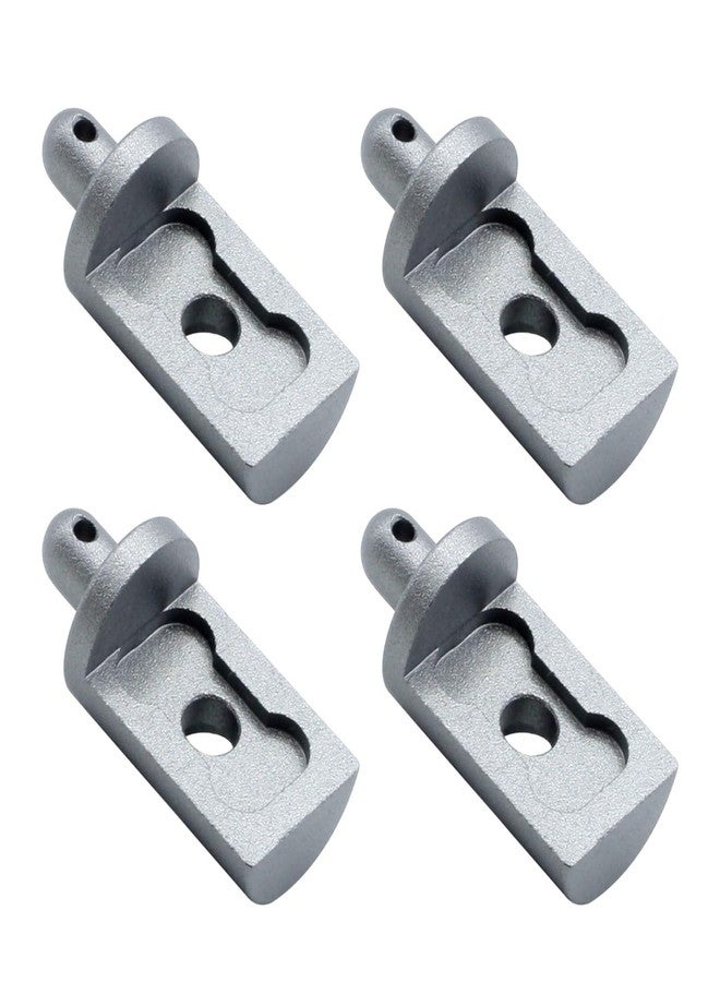 HOBOHY 4Pcs Aluminum Attaching Body Mounts for Tamiya CW01 Chassis Lunch Box Midnight Pumpkin Upgrades Parts (Titanium) - Image 2