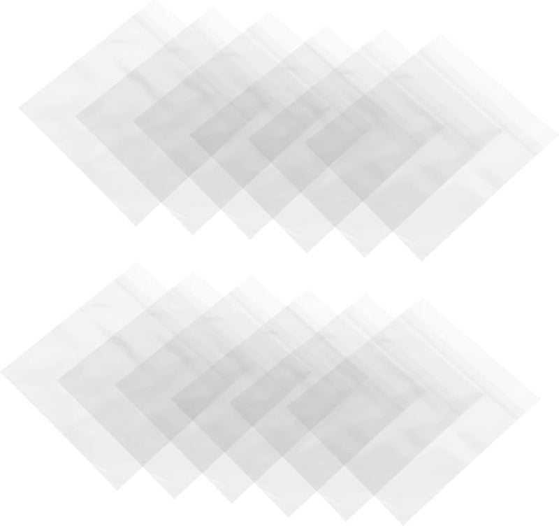 Clear Vinyl Record Sleeves 50Pcs OPP Material CD Protector Bags Against Scratches Safe Storage - Image 1