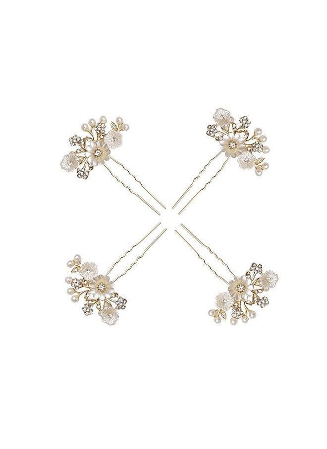 Vogue Hair Accessories - Metal Shell Juda Hair Pins Hair Clip Hair Accessories (Shell Juda Pin Set 4) - Image 1