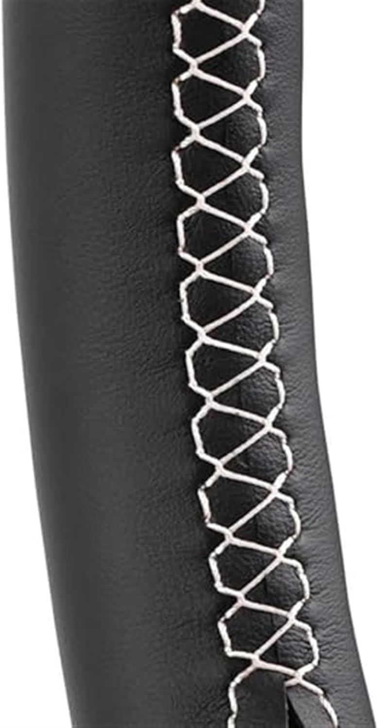 QASULER Microfiber Leather Steering Wheel Cover for BMW - Image 1