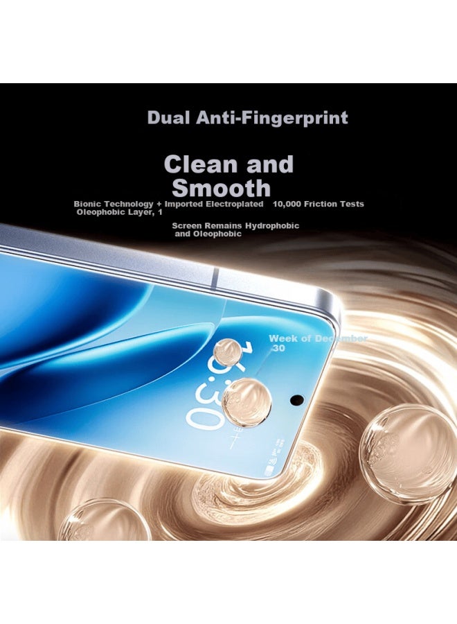 Smorss Tempered Glass Screen Protector For Iqoo Z11 Turbo - High-definition Full-screen, No Black Edges, Drop-resistant, Anti-fingerprint Protective Film - Instant Adhesive T - Image 3