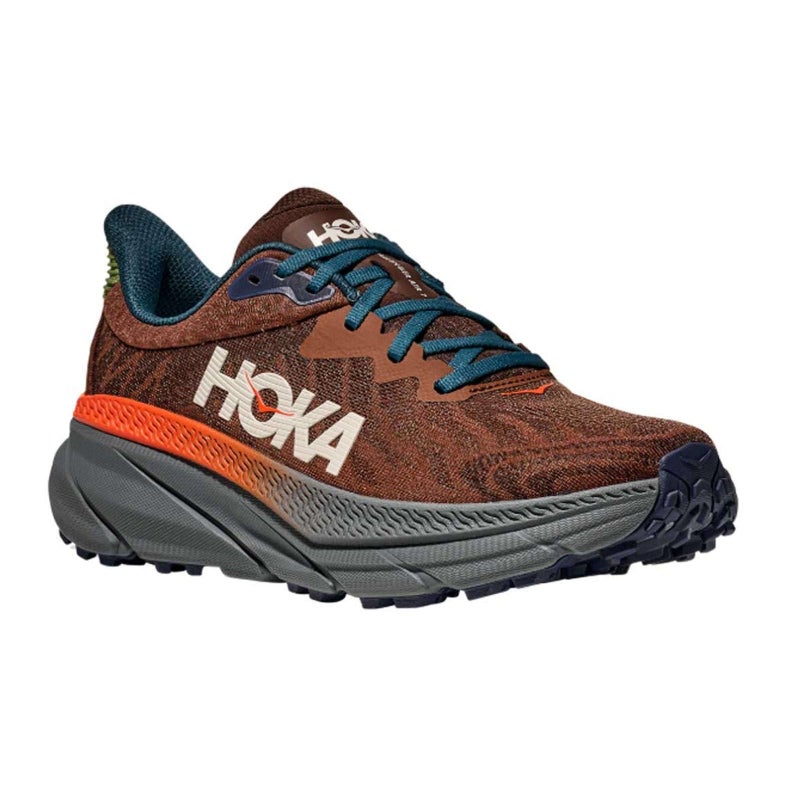 Hoka Men's Challenger 7 Sneaker, Mineral Brown/Asteroid, 9.5 - Image 5