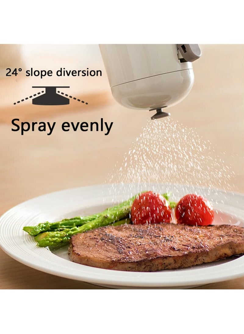 Excefore - Glass Salt Shaker Dispenser, Precise Quantitative Seasoning Bottle, Seasoning Jar with Lid Sealed, Quantitative 0.5g Salt Each Press, Ration Salt Shakers, Spice Dispenser Seasoning Container - Image 1