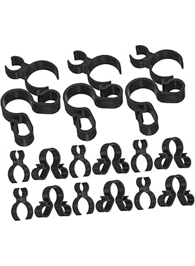 20 Pcs Double And Single Candle Holders Clips For Birthday Party Decorations - Image 1