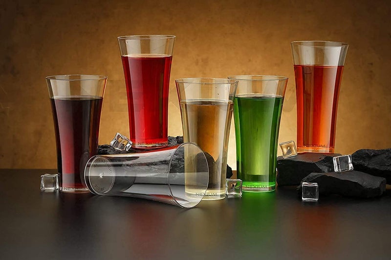 KITDAO Beverage Plastic Transparent Water Glass Set ABS Poly Carbonate UnbreakableClear Plastic GlassPlastic Design Stylish GlassJuice GlassBeer GlassWine - Image 3