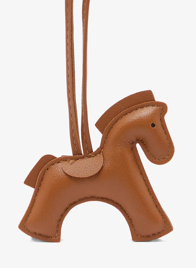 جينجر Horse Shaped Bag Charm