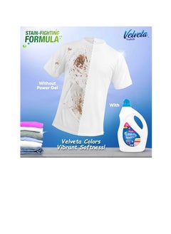 Velveta Velveta Automatic Washing Machine Laundry Liquid Detergent - Color Clothes Cleaner | 3L for Deep Cleaning & Vibrant Colors  - Image 3