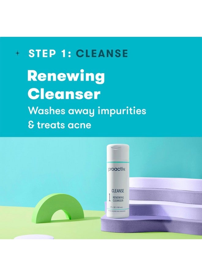 برو أكتيف بروأكتيف لعلاج حب الشباب بثلاث خطوات - غسول الوجه بنزويل بيروكسيد، علاج بقع حب الشباب للوجه والجسم، تونر مقشر - مجموعة العناية الكاملة بالبشرة لعلاج حب الشباب لمدة 60 يومًا - Image 4