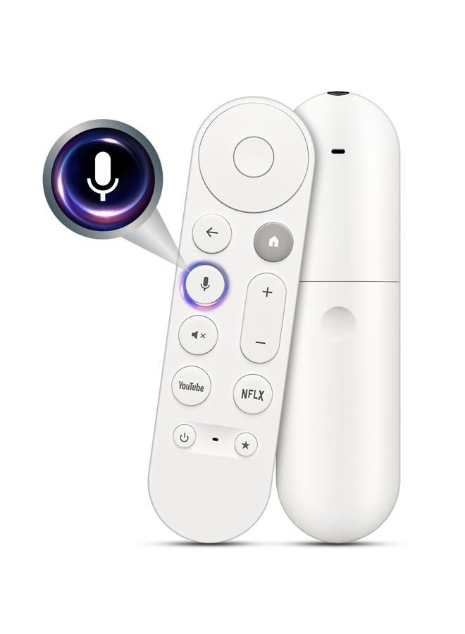 LOUTOC Voice Replacement Remote Control for Chromecast-Google-TV 4K/HD, for Google-TV-Streamer-Remote 4K - Image 1