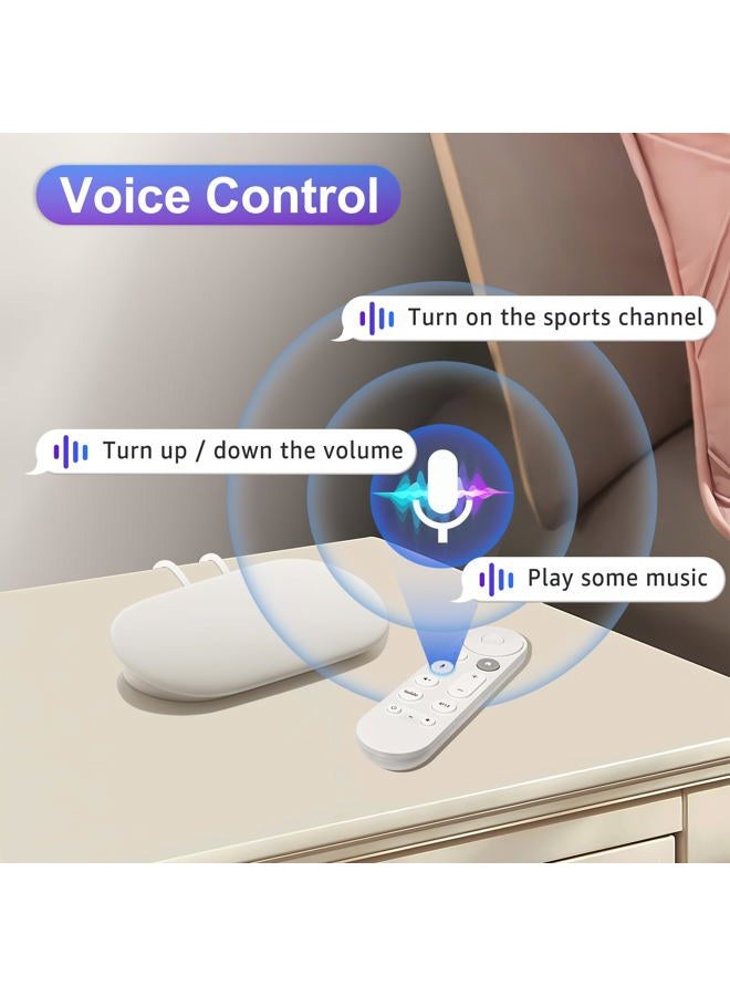 LOUTOC Voice Replacement Remote Control for Chromecast-Google-TV 4K/HD, for Google-TV-Streamer-Remote 4K - Image 3