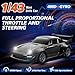 ACAMMZAR Mini RC Drift Car with Gyro 143 4WD Full Proportional RC Cars 18KMH High Speed Remote Control Car with Lights Extra Racing Tires Vehicle for Adults Kids Boys Black - Image 4