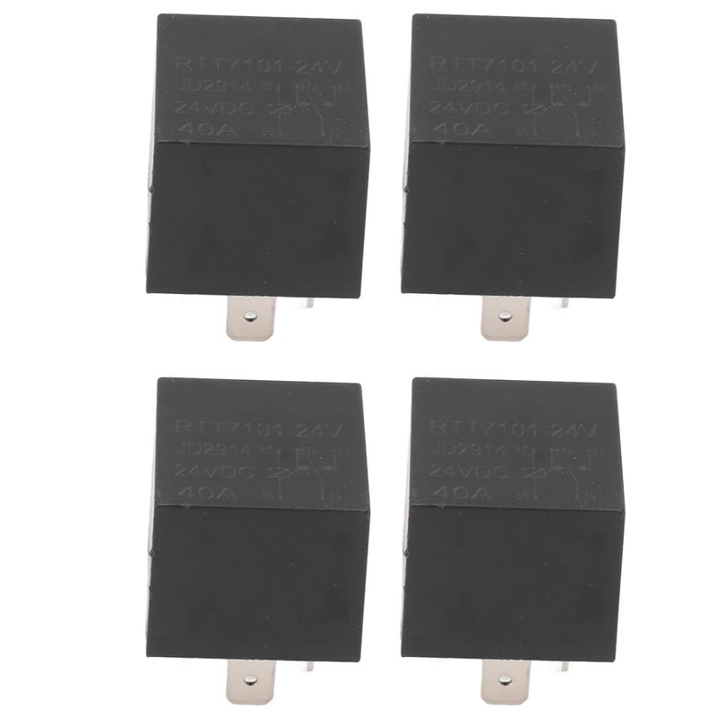 24V 5 Pin Relay JD2914 457 Sturdy ABS Material for Cars Trucks Motorcycles Speedboats ريلاي 5 دبابيس 24 فولت JD2914 457 مادة ABS متينة للسيارات والشاحنات والدراجات النارية والقوارب السريعة - Image 4