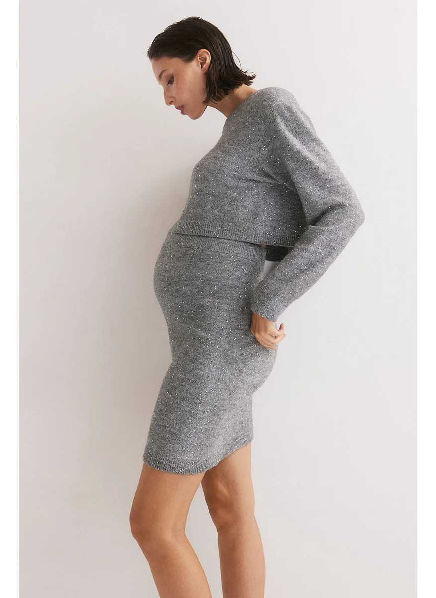 H&M Mama 2-Piece Embellished Set