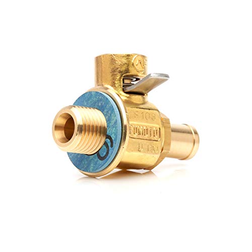 Fumoto Original Fumoto F108N with LC-10 lever clip FN-Series Engine Oil Drain Valve, 1 Pack Gold - Image 2