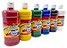 CraZArt Washable Poster Paint Bulk Assorted Colors 16oz each bottle 6 count - Image 3