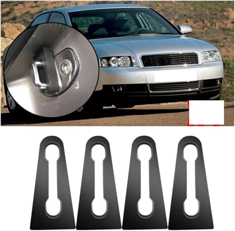 QASULER Car Door Lock Sound Deadener Damper Pads - Image 2