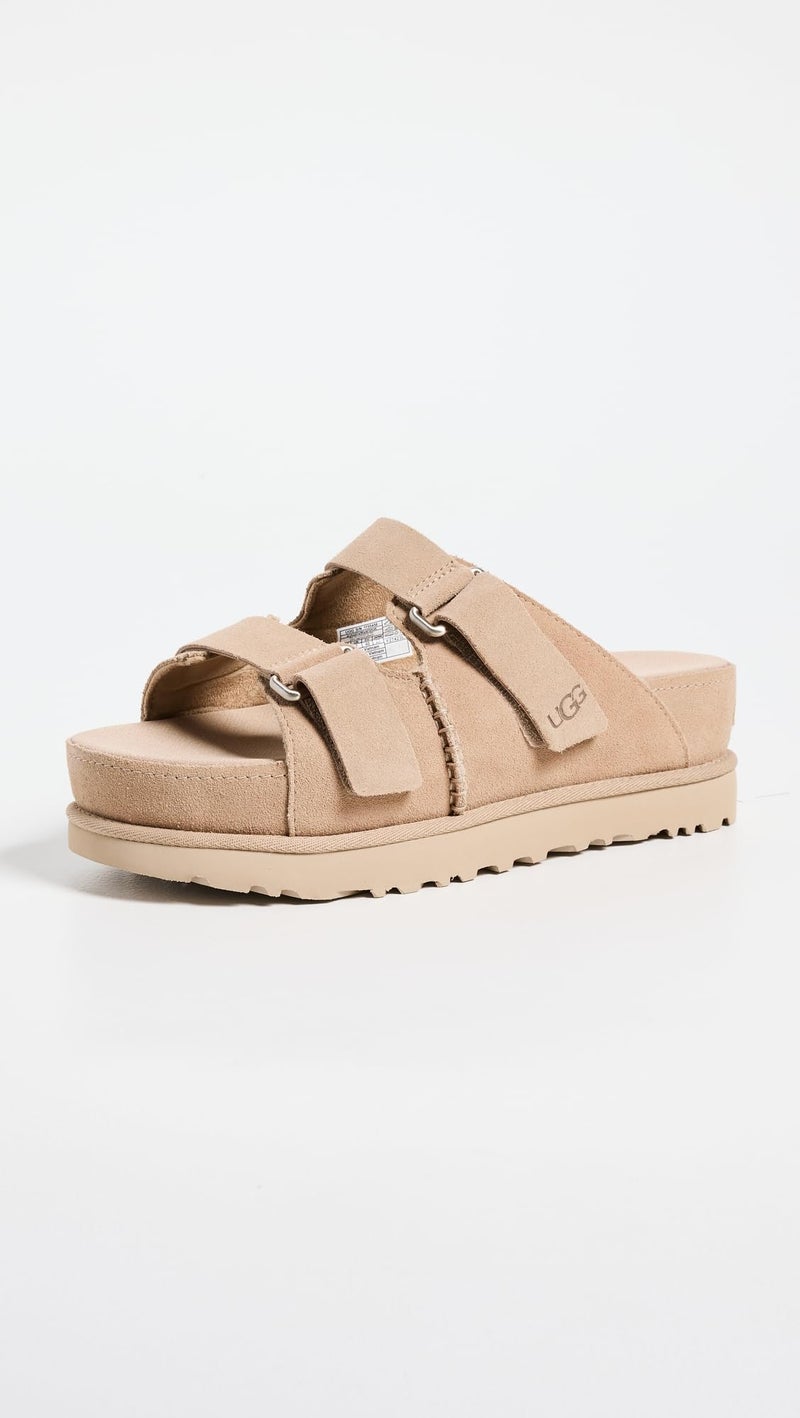 UGG صندل UGG للنساء GOLDENSTAR HI، لون رمال، مقاس 12 - Image 3