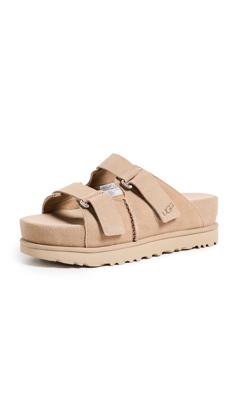 UGG صندل UGG للنساء GOLDENSTAR HI، لون رمال، مقاس 12 - Image 1