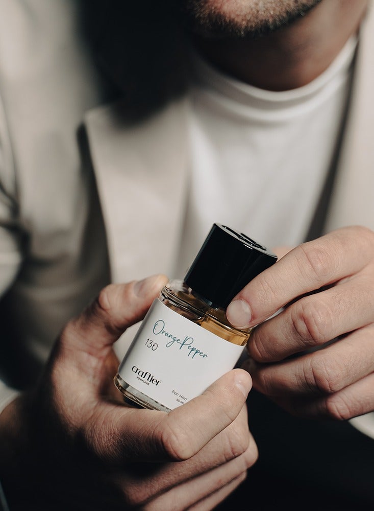 كرافتيير أورانج بيبر – مستوحى من تير ديرميس، ماء عطر (أو دو بارفان) للرجال – 50 مل، عطر حمضي منعش يدوم طويلاً حتى 36 ساعة، عطر رجالي بحجم مناسب للسفر. - Image 2