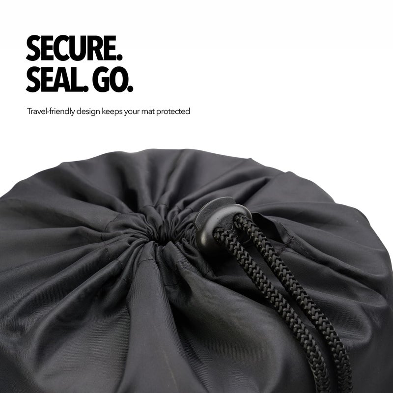 BOLDFIT Yoga Mat Cover Bag-Durable, Lightweight & Stylish with Zippered Closure and Adjustable Strap (Fits Mats Up to 10mm Thick) - Image 5