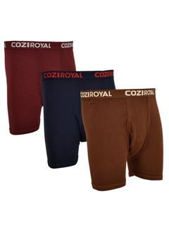COZI Cozi Men's Cotton Boxers (Pack of 3)  - Image 2