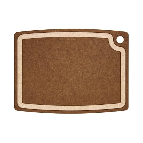 Epicurean Gourmet Series Cutting Board, 17.5-Inch by 13-Inch, Nutmeg/Natural - Image 1
