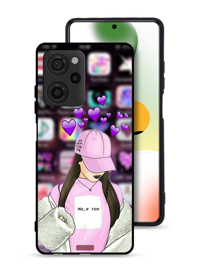 Tolwak - Xiaomi Poco X5 Pro Protective Case Cover Anti Social Club - Image 1