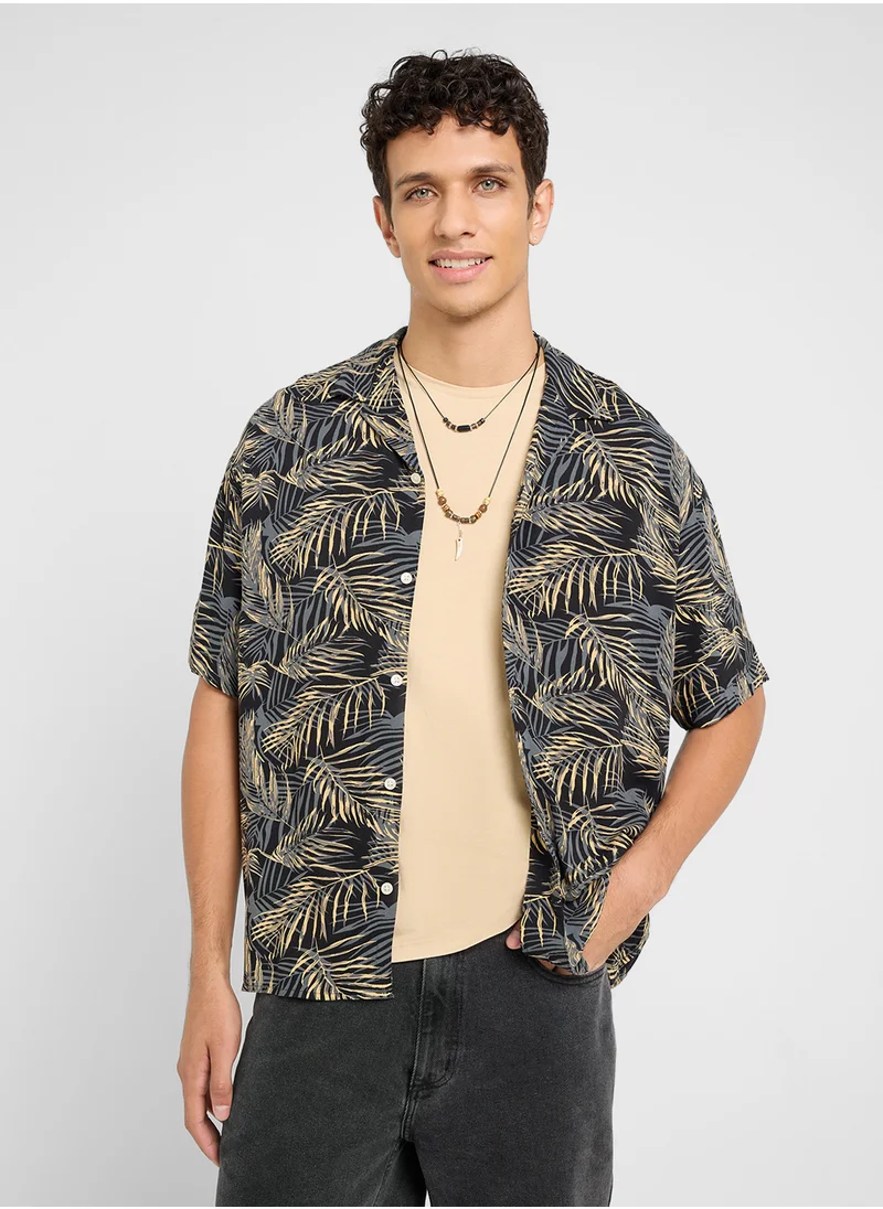 جاك اند جونز Jjejeff Printed Regular Fit Shirt