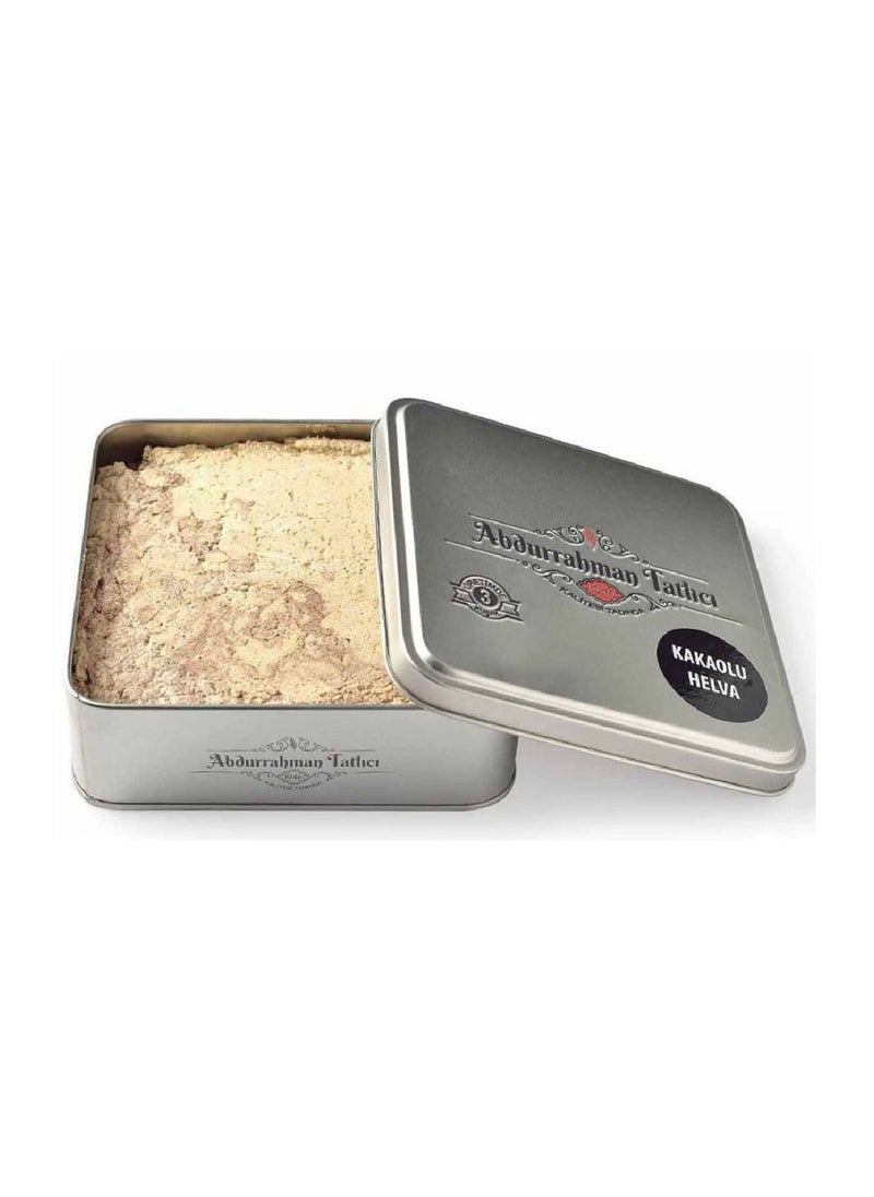 abdurrahman tatlici - Turkish Tahini Halva with Cocoa (Halawa 1000g) - Image 1