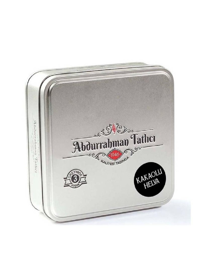 abdurrahman tatlici - Turkish Tahini Halva with Cocoa (Halawa 1000g) - Image 1