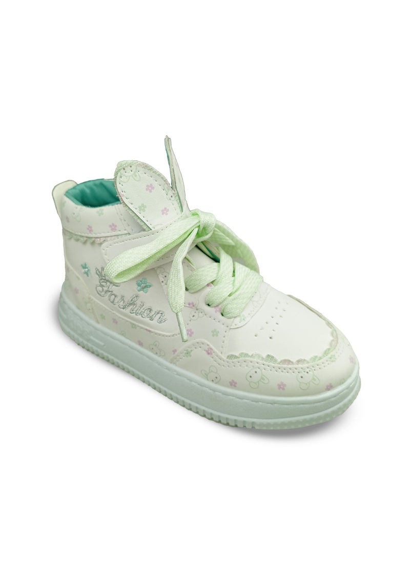 Generic - Kids Half Boot Sneakers With Cute Design And Bunny Ears - Image 1
