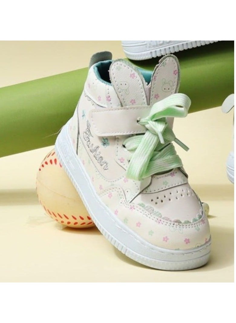 Generic - Kids Half Boot Sneakers With Cute Design And Bunny Ears - Image 1