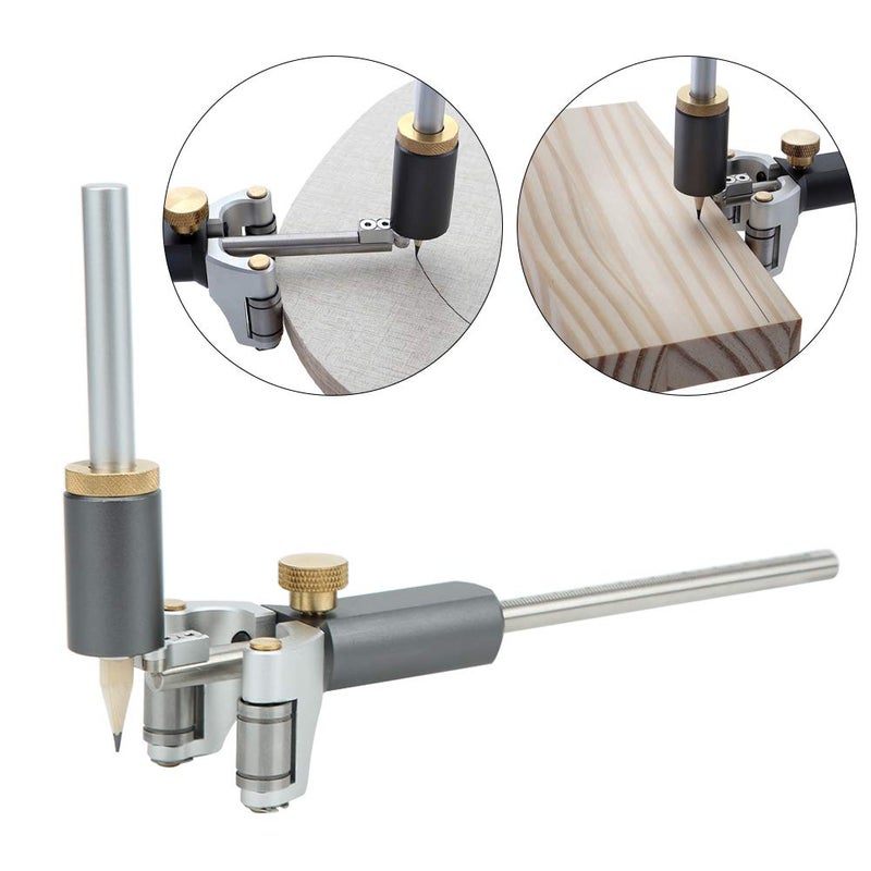 Hardened 2 in 1 Scribe Tool for Woodworking Cabinets Countertops Flooring Paneling - Image 5