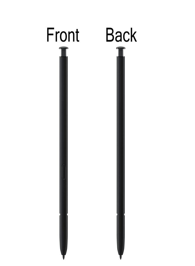 Qenw قلمان بديلان متوافقان مع هاتف Galaxy S23 Ultra S Pen (بدون بلوتوث) + رؤوس/أطراف بديلة (أسود) - Image 4