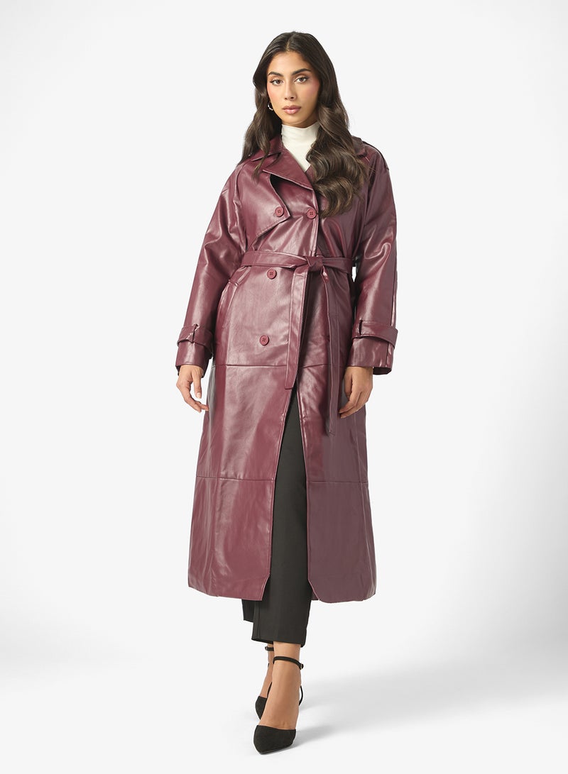 ايلا جاكيت طويل من البولي يوريثان - Image 1