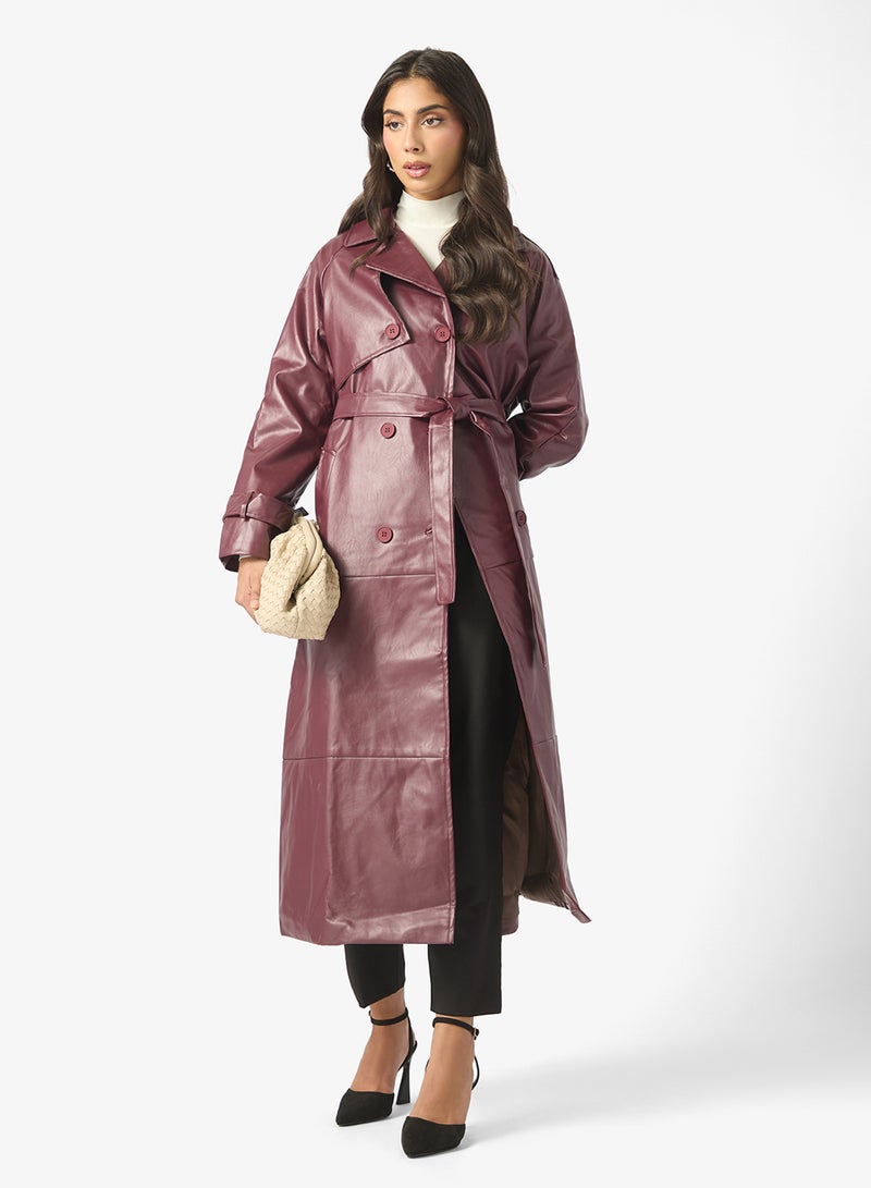 ايلا جاكيت طويل من البولي يوريثان - Image 4