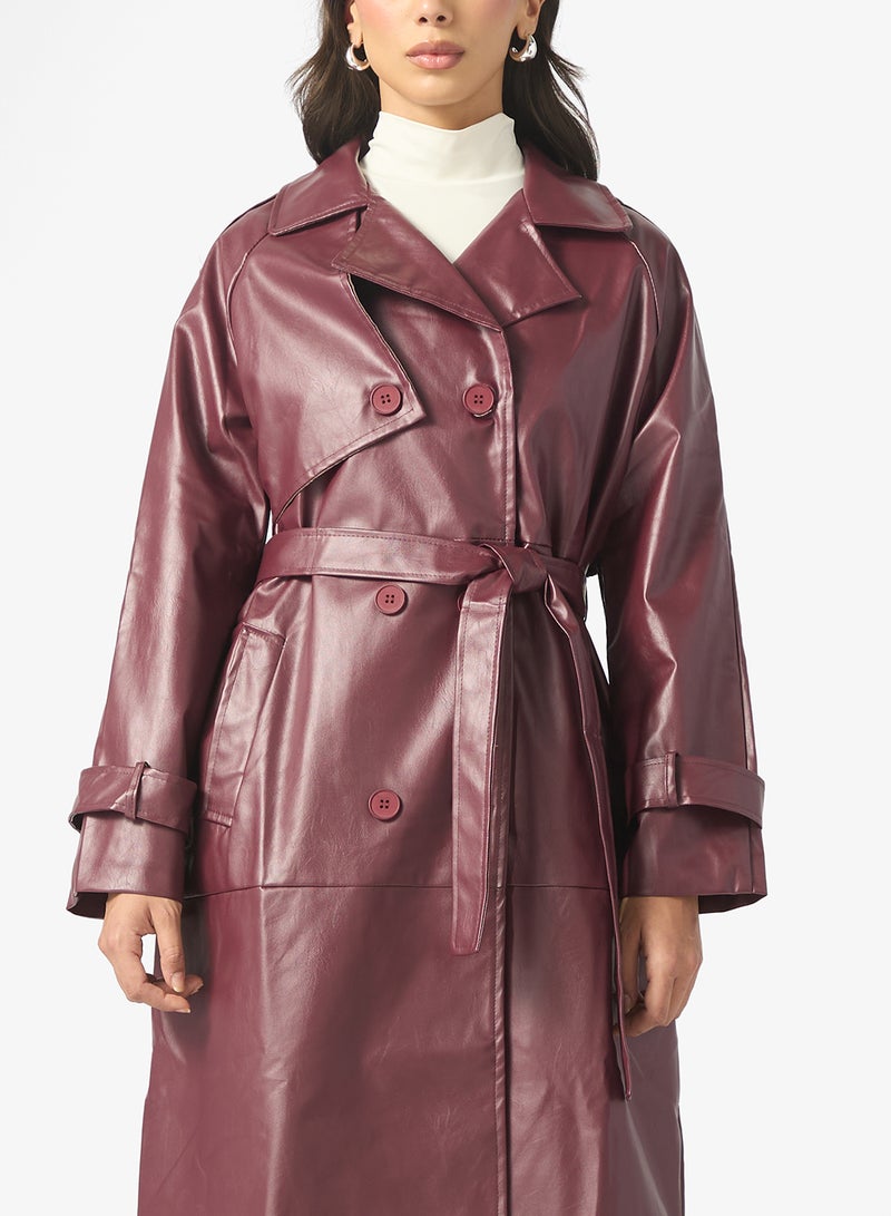 ايلا جاكيت طويل من البولي يوريثان - Image 3